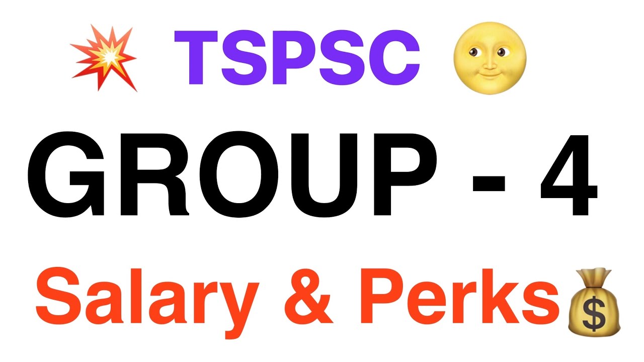 TSPSC GROUP 4 Junior Assistant Salary Details | Group 4 Salary #group4 #tspscgroup4