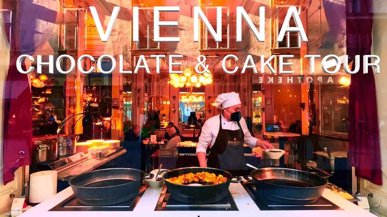 Vienna, Austria 🇦🇹  Food Walking Tour Fine Chocolate & Cake Shops 2022 ASMR