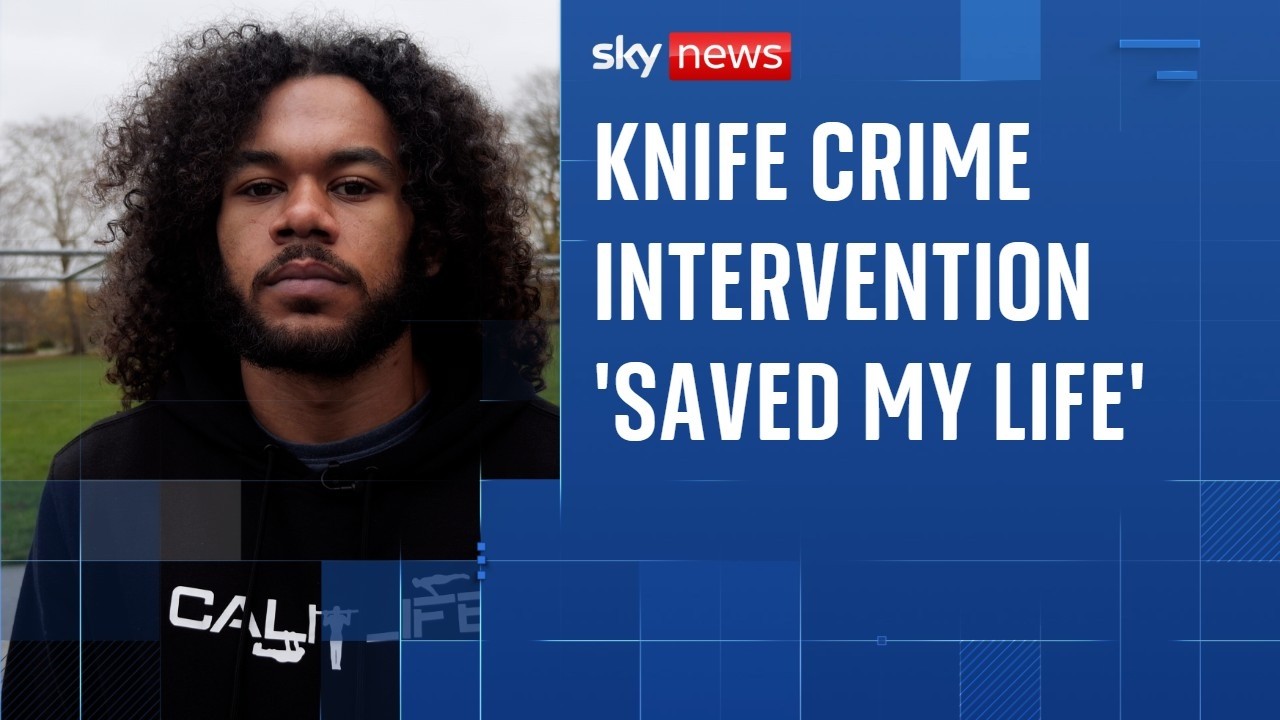 'Even the sound of cutlery triggers my PTSD': How anti-knife crime project 'saved' a life