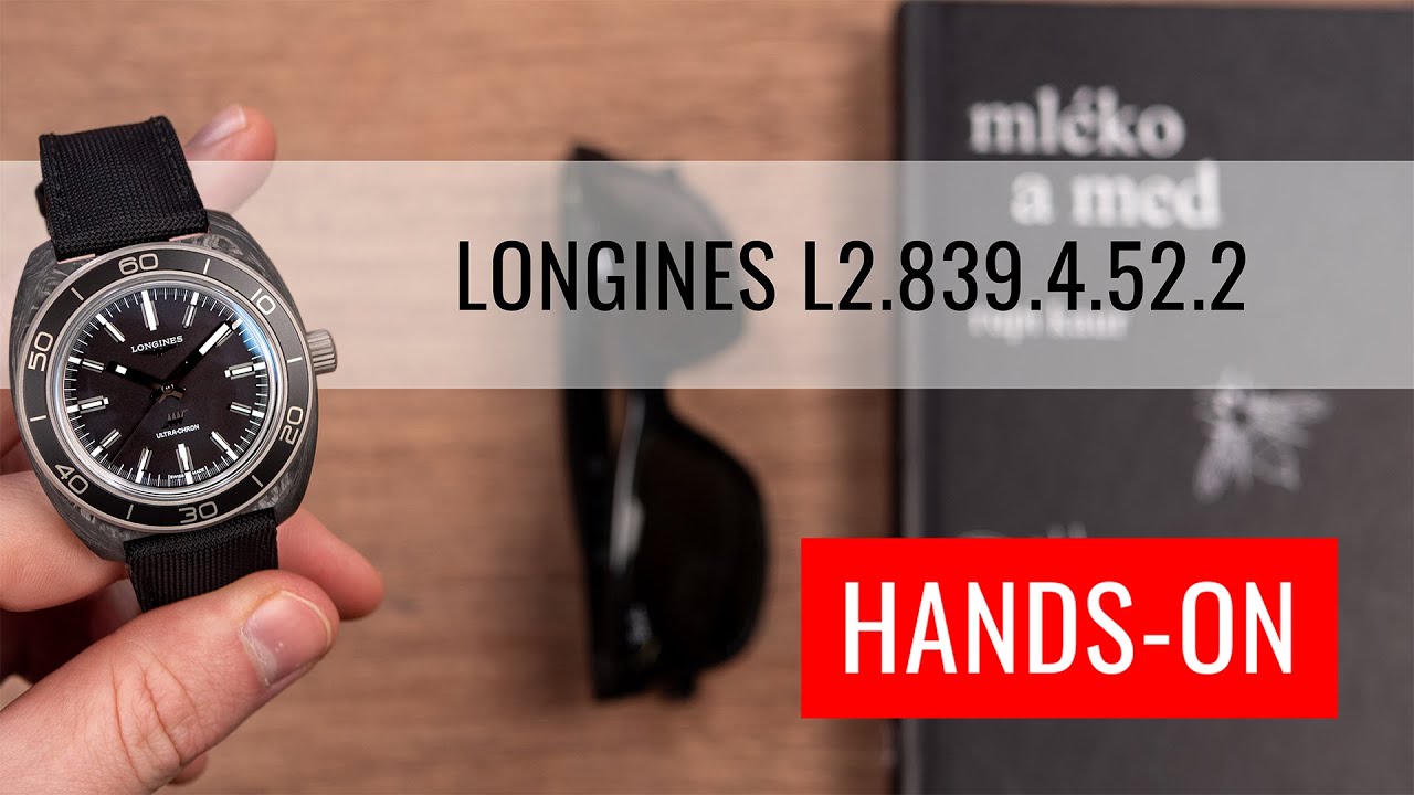 HANDS-ON: Longines Heritage Ultra-Chron Automatic Carbon Chronometr L2.839.4.52.2