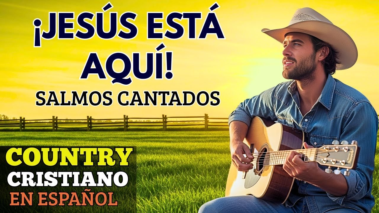 JESÚS ESTÁ AQUÍ! - MUSICA COUNTRY CRISTIANA EM ESPANHOL I Salmos cantados de sanación y salvación 💛
