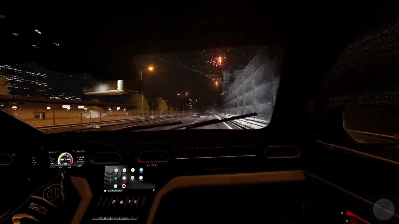 Lamborghini Urus Performante Rainy Night Drive No Hesi