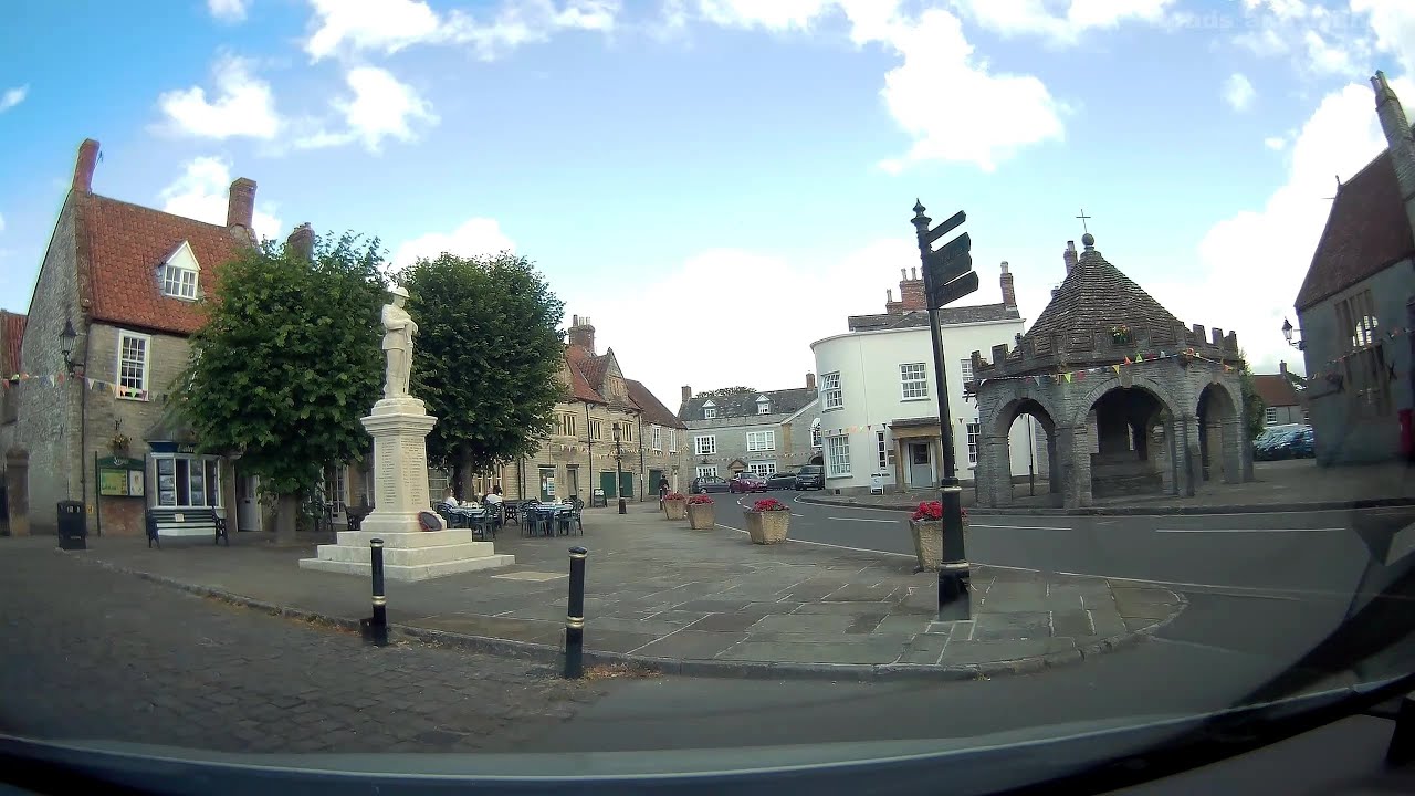 Somerton, Somerset, England, UK. 2019. A town with Zero main roads. (no A-class roads)