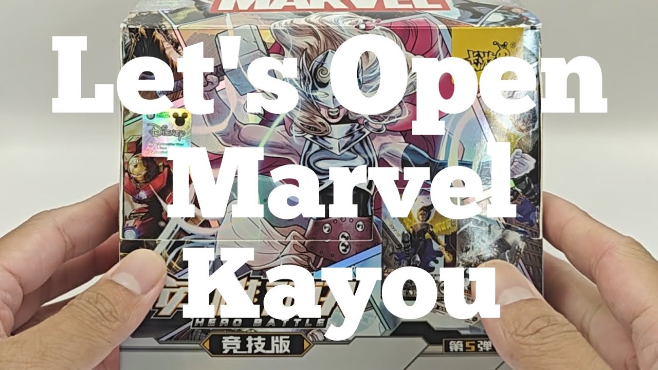 Let's Open: Marvel Kayou Hero Battle Wave 5 Trading Cards!