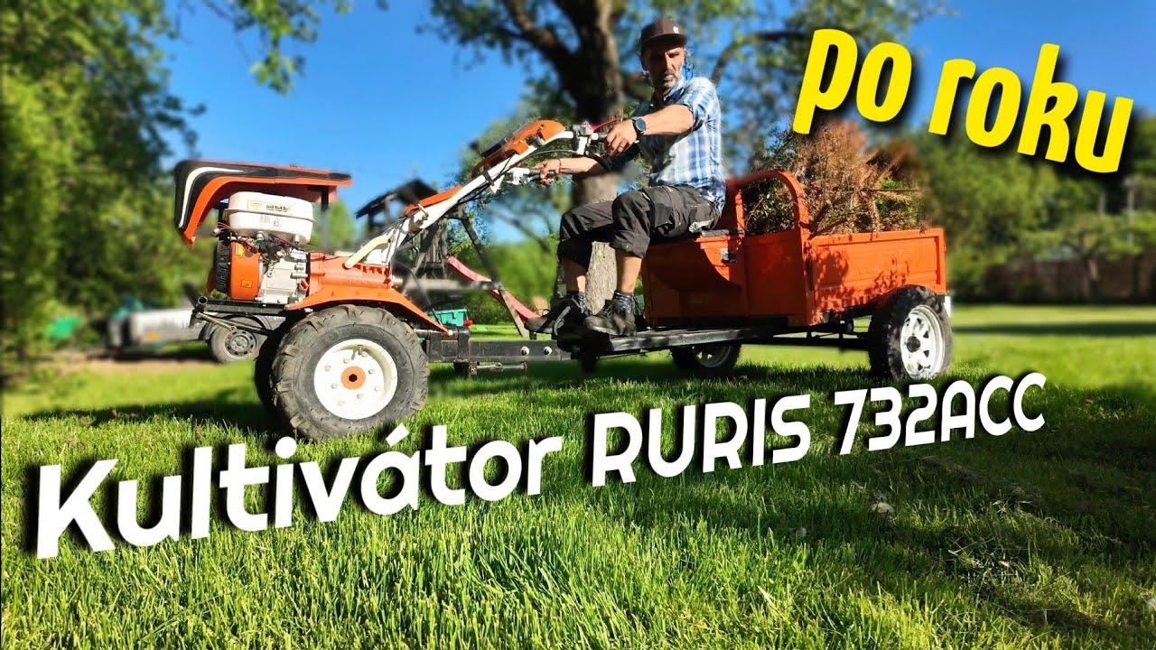 Kultivátor RURIS 732ACC po roku používania