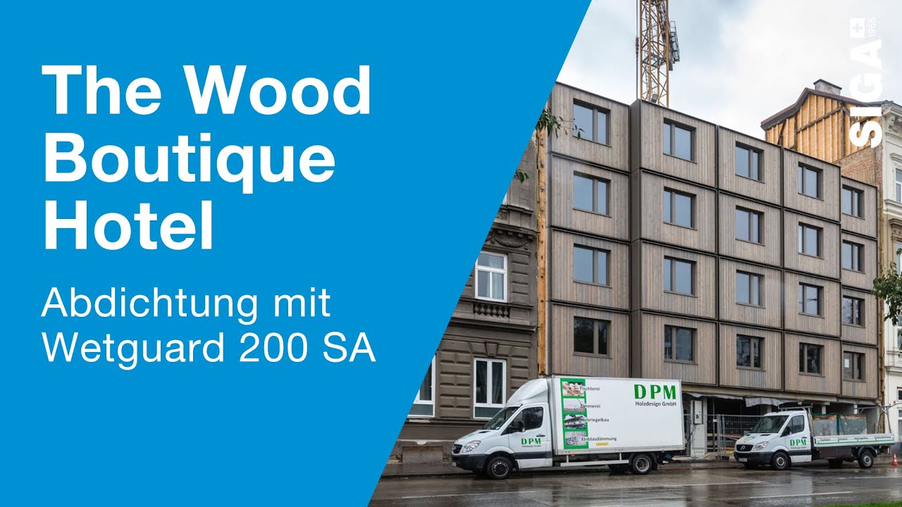 Wie baut man mitten in Wien bei Nacht? Numa Vienna Wood Hotel🪵