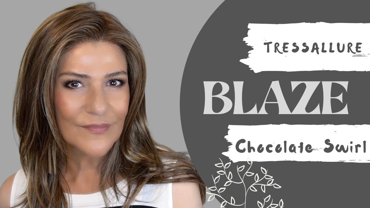 ❗NEW❗TressAllure | BLAZE | Chocolate Swirl | Wig Review