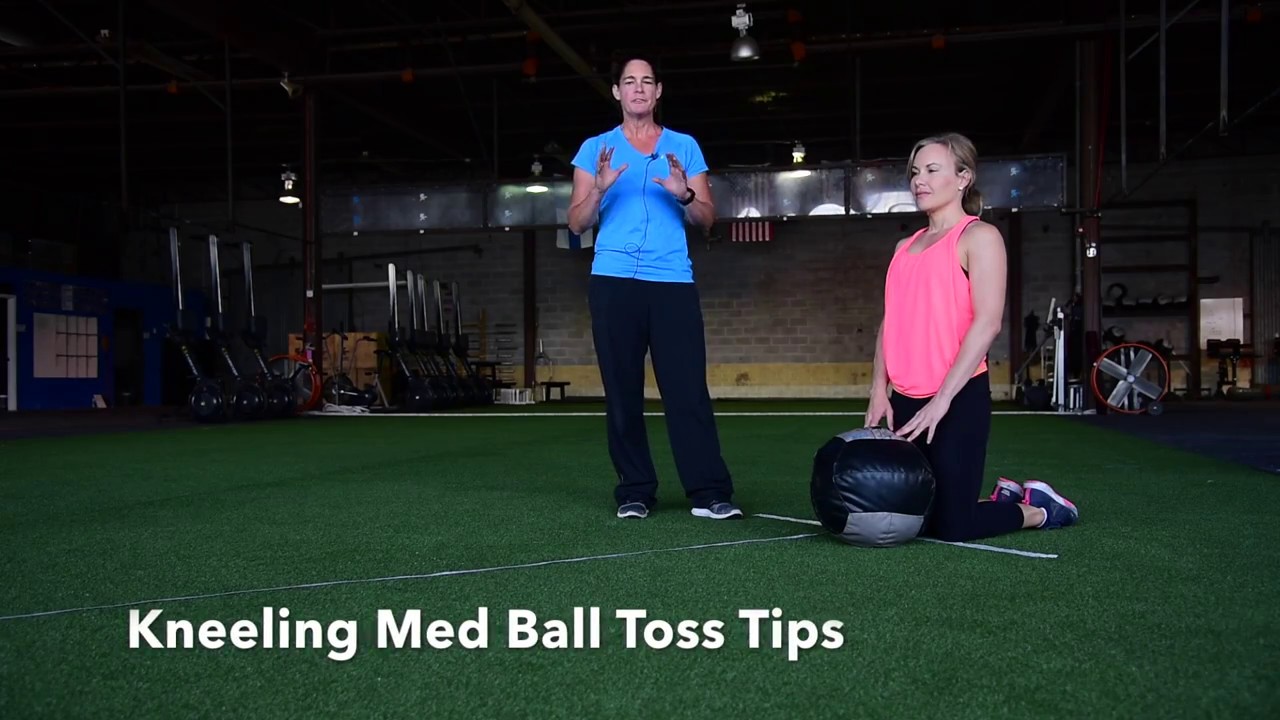 Kneeling Med Ball Toss Tips