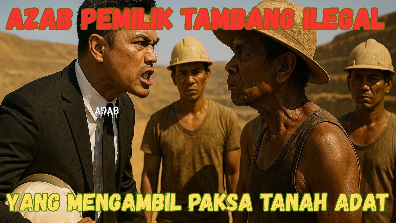 PEMILIK TAMBANG ILEGAL  TAK PUNYA HATII !!!! KAPOK TERKENA AZAB KAREN SERAKAH DAN AROGAN....