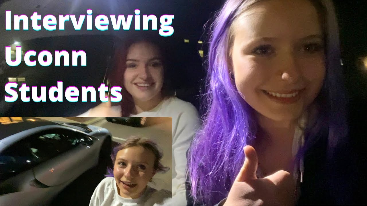 INTERVIEWING UCONN STUDENTS // CHAOTIC VLOG