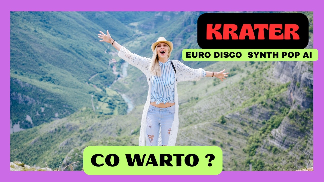 Krater - Co Warto? (Official Video) | Euro Synth Pop / AI