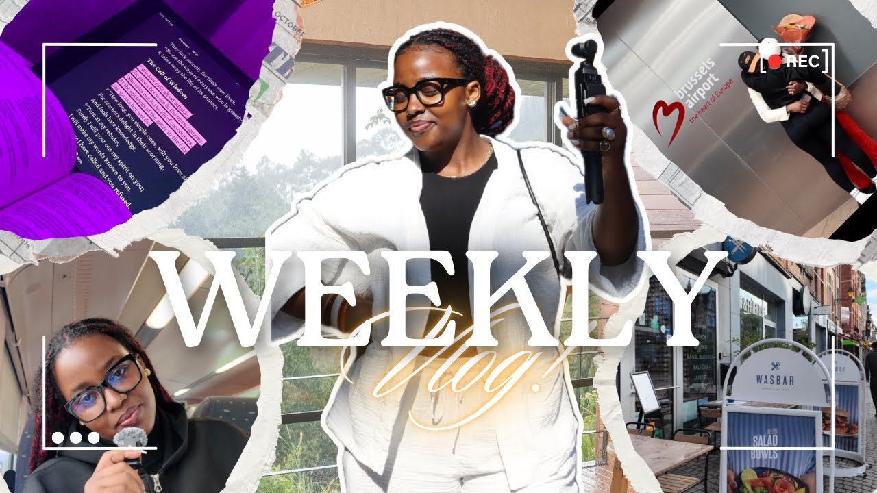 Weekly Vlog | self-care + coffee shop studying + packages 📦 pick up & more…..