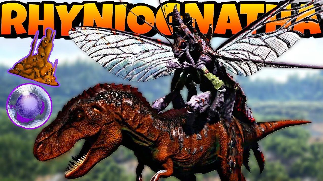 como domesticar | RHYNIOGNATHA | NUEVO dino | ARK Ultimate Mobile editions | ARK MOBILE