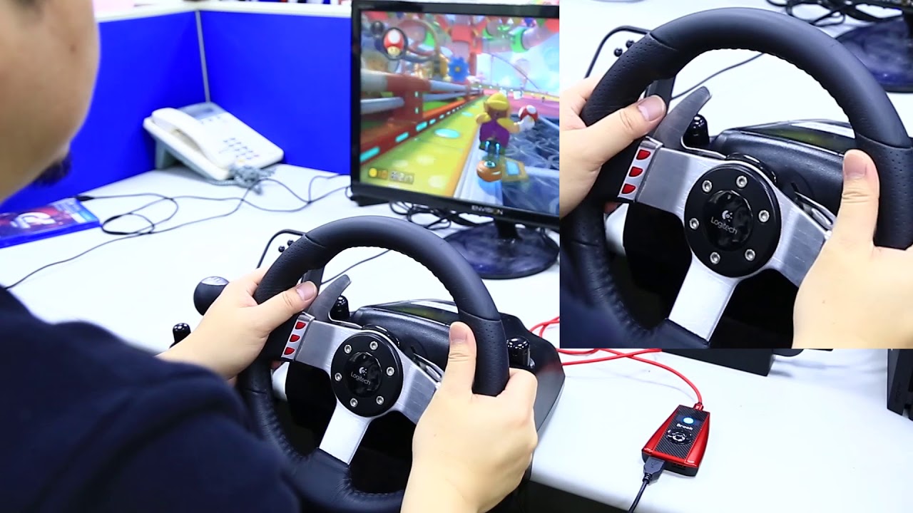 【Brook Ras1ution】20190114 Racing Wheel Converter Demo