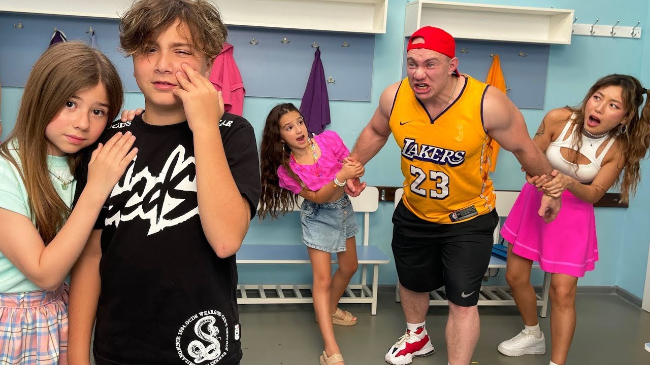 Milana vs Kamil 😈 De ce a sărutat-o ​​Kamil pe Mendy? Situatii amuzante| KiKiDo Campus Romanian