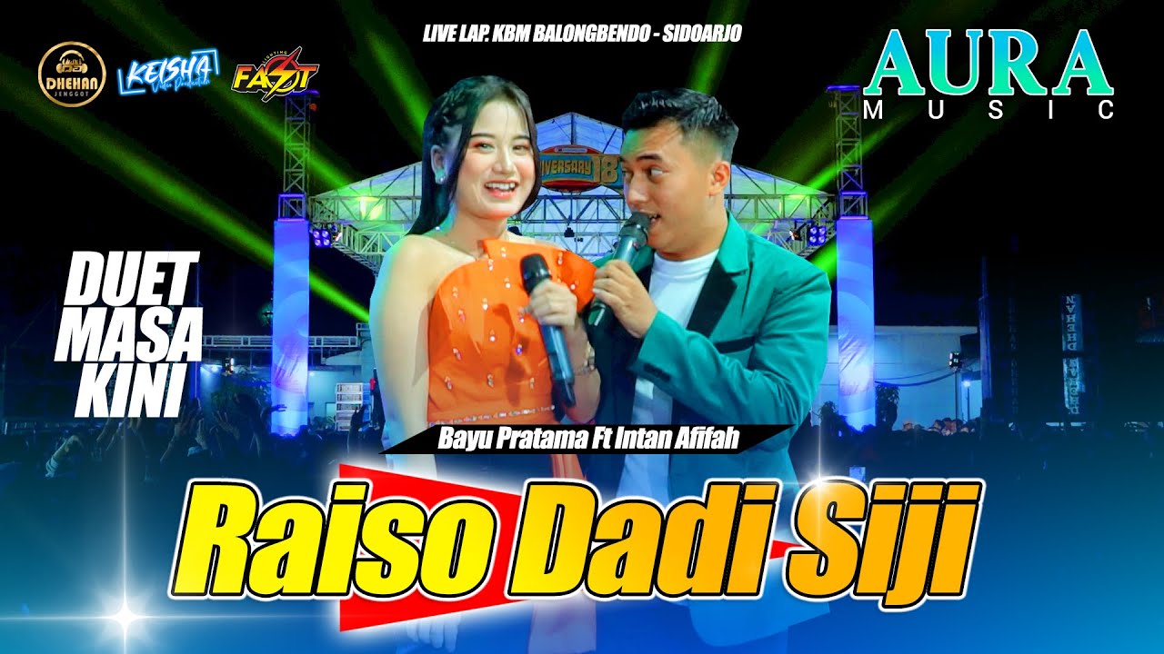 Duet Masa Kini .. Bayu Pratama Ft Intan Afifah Aura Music Live Lap PT KBM Sidoarjo