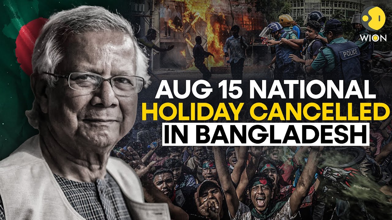 Bangladesh scraps national holiday on Aug 15 marking Sheikh Mujibur Rahman's Assassination | WION