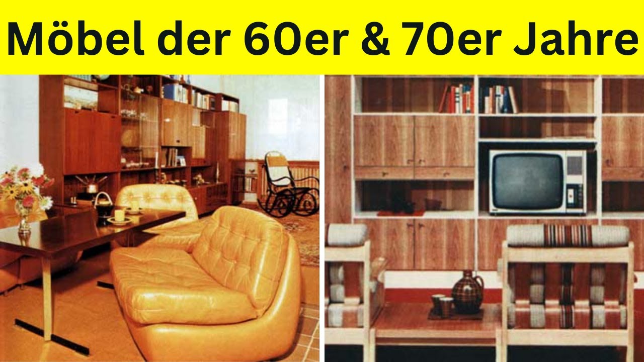 20 nostalgische Möbel, die es in jedem Haushalt gab