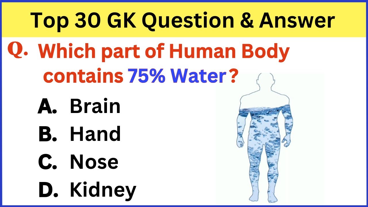 Top 30 INDIA Gk Question and Answer | Best Gk Questions and Answers | Gk Quiz | Gk Question |