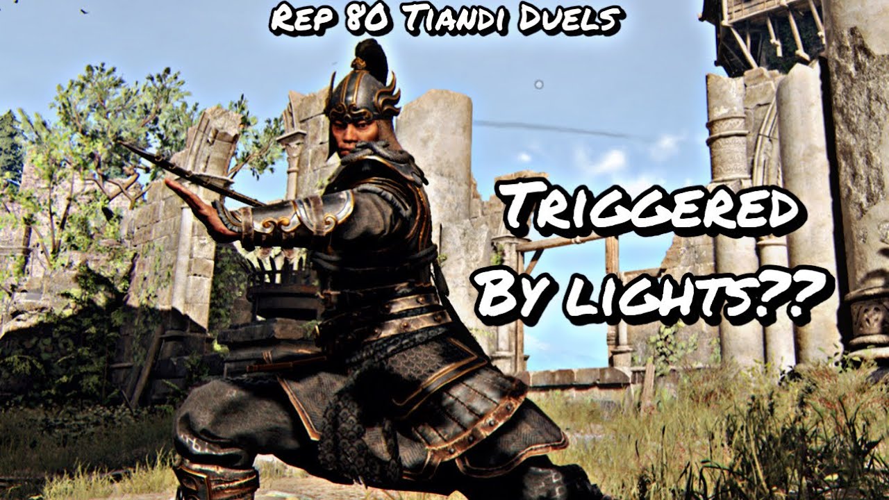 TRIGGERED BY LIGHTS?? (Rep 80 Tiandi Duels) | For Honor