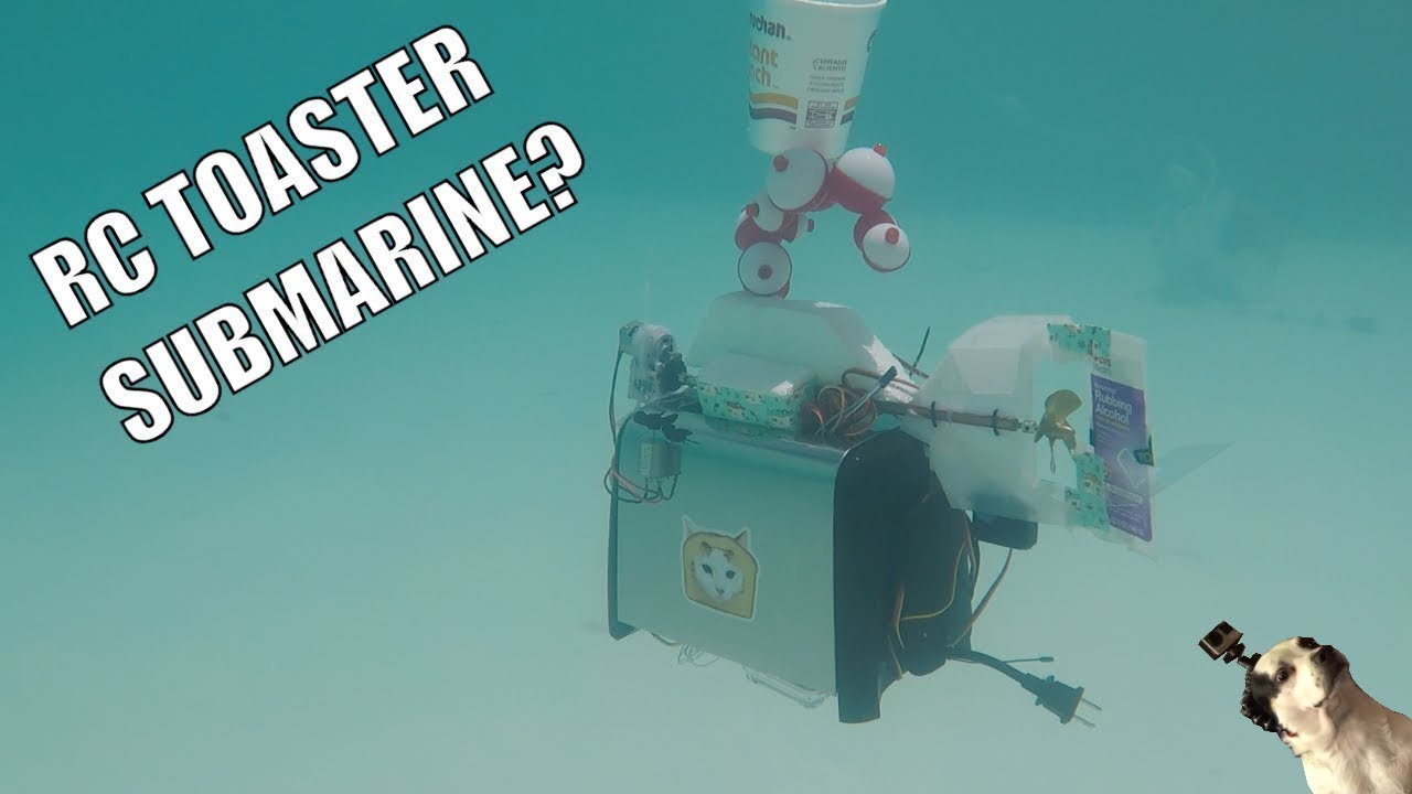 RC Submarine made from a TOASTER!!!?