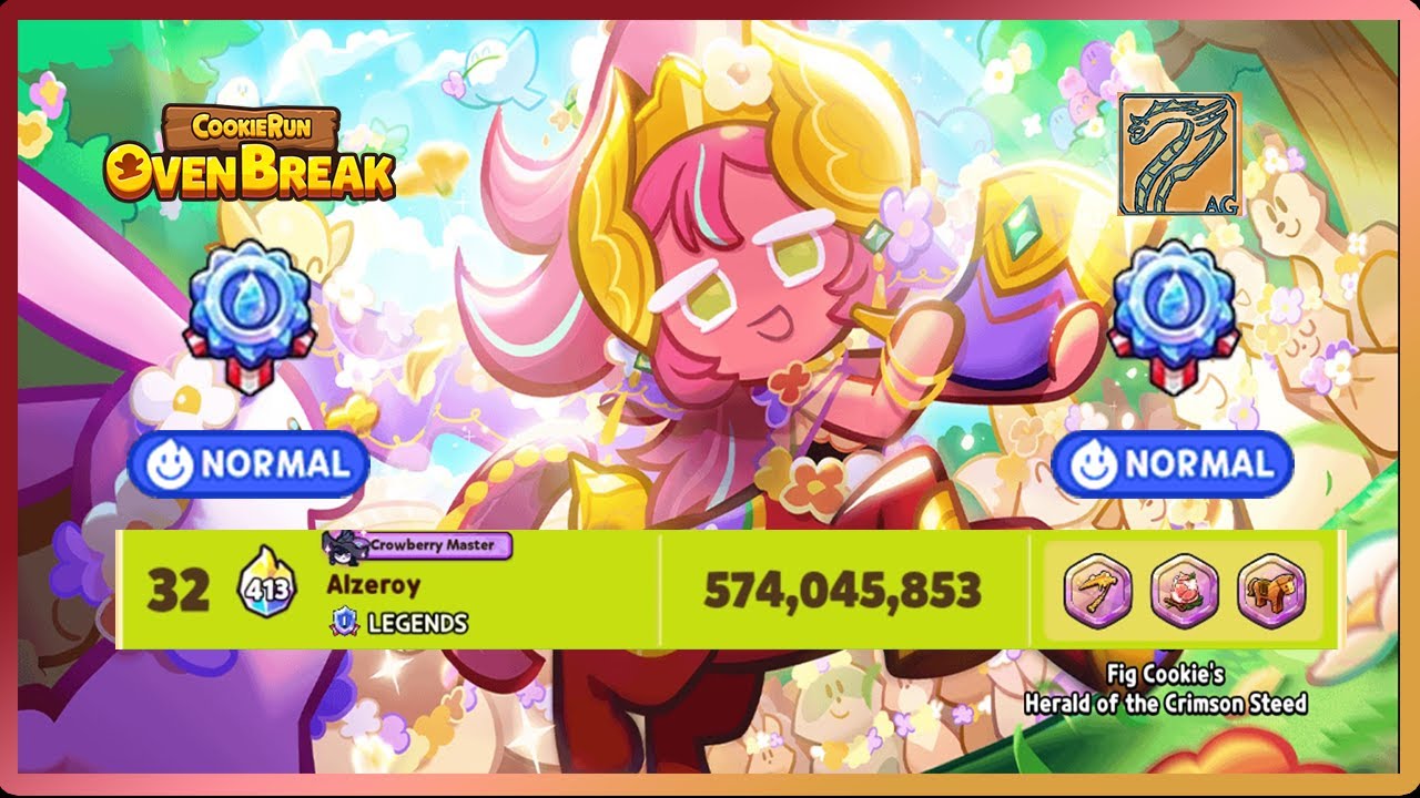 CROB - Reaching TOP 100 in Fig Cookie's Cookie Trial Normal