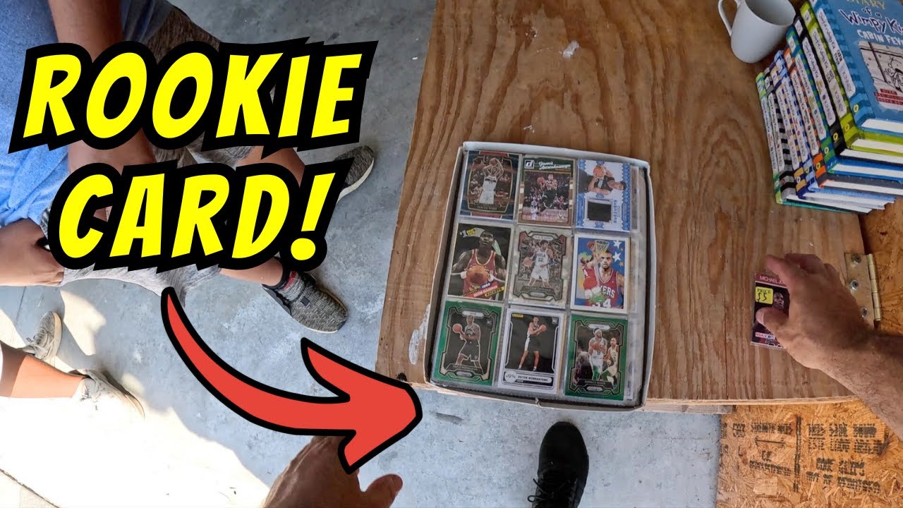Garage Sale Surprise: Hot Rookie Card in the Wild!