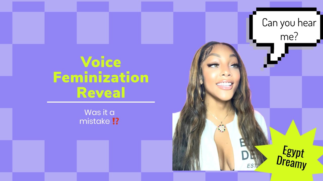 Voice alteration surgery // Is my voice squeaky forever