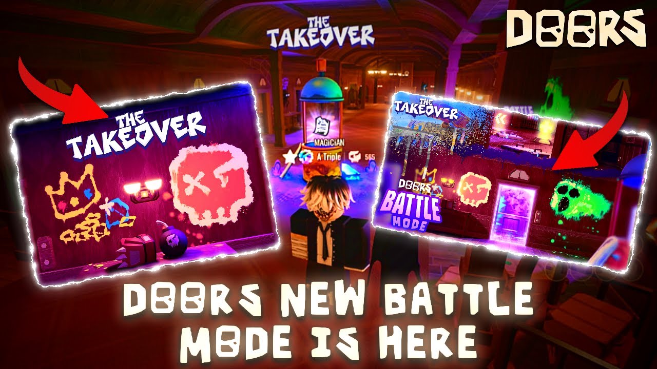 DOORS NEW BATTLE MODE is HERE | Doors New Battle Mode Full Gameplay | Doors Roblox Takeover #doors