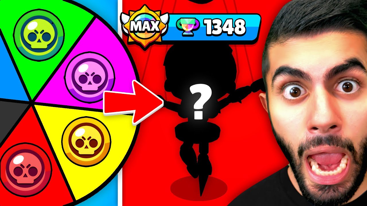 GLÜCKSRAD mit JEDER SELTENHEIT bestimmt BRAWLER! 😱 (eskaliert)