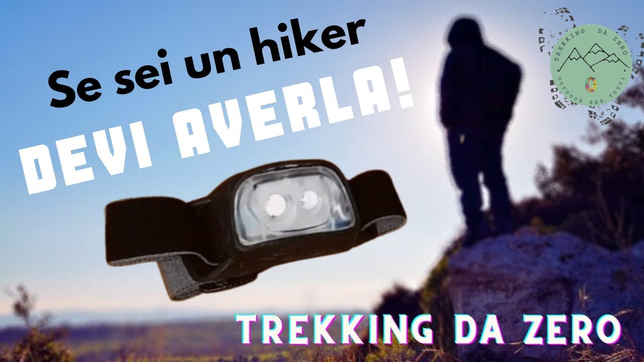 Recensione lampada frontale caperlan onnight 100 #trekking_da_zero
