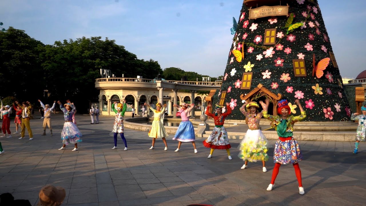 에버랜드 - Walking in Everland Theme Park, Korea - Part 1