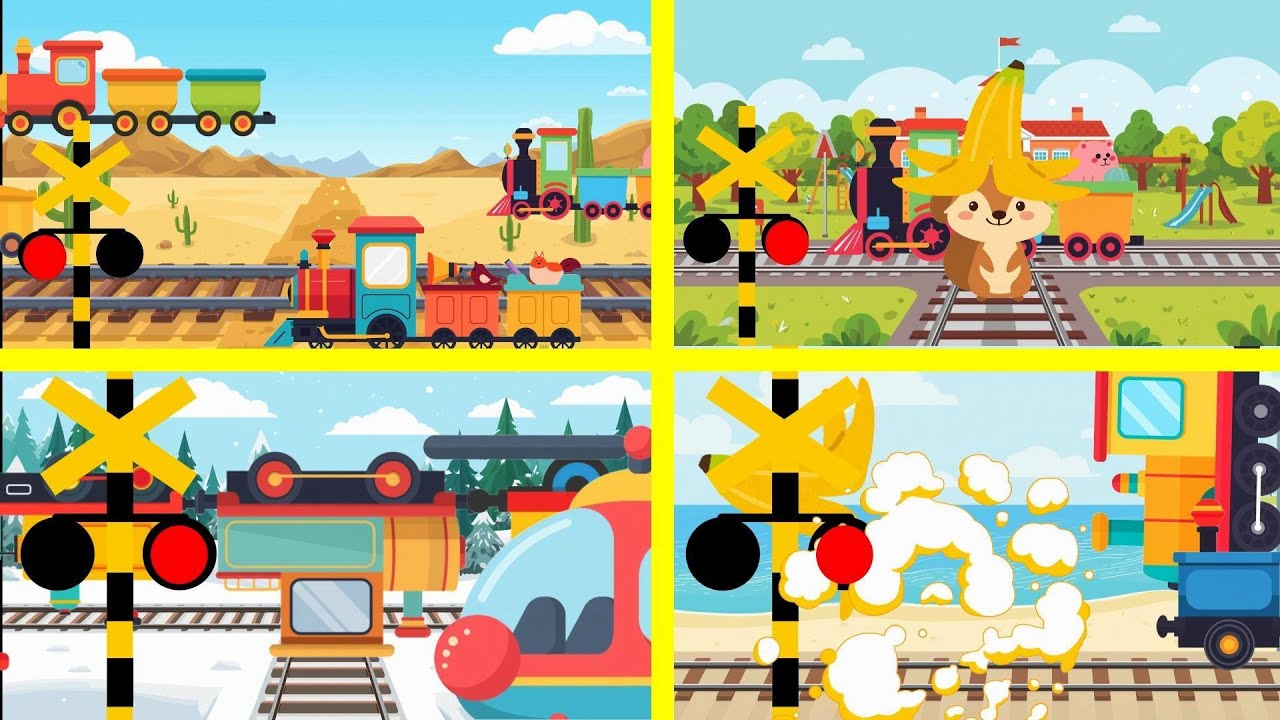 Strangest Railroad Crossings Compilation