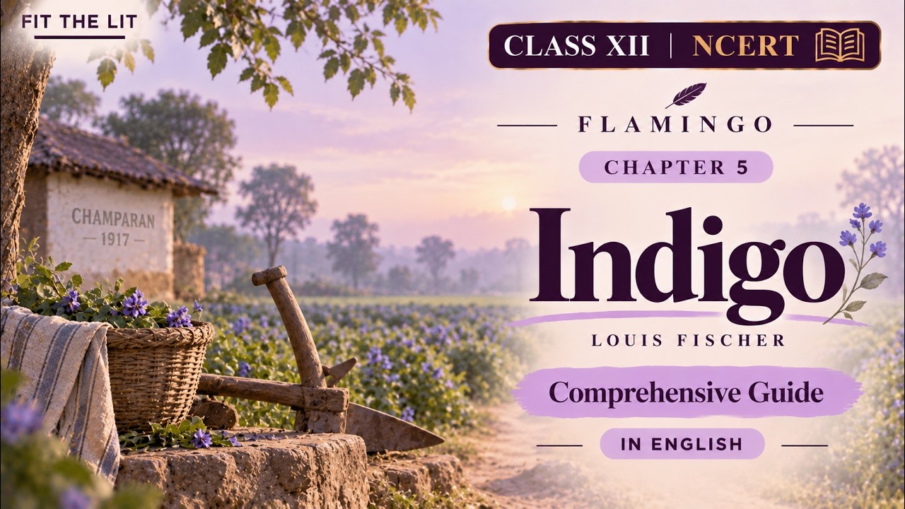 Indigo | One Shot Explanation 🔥 | Class 12 English | Champaran to Freedom |Summary+Themes+Characters