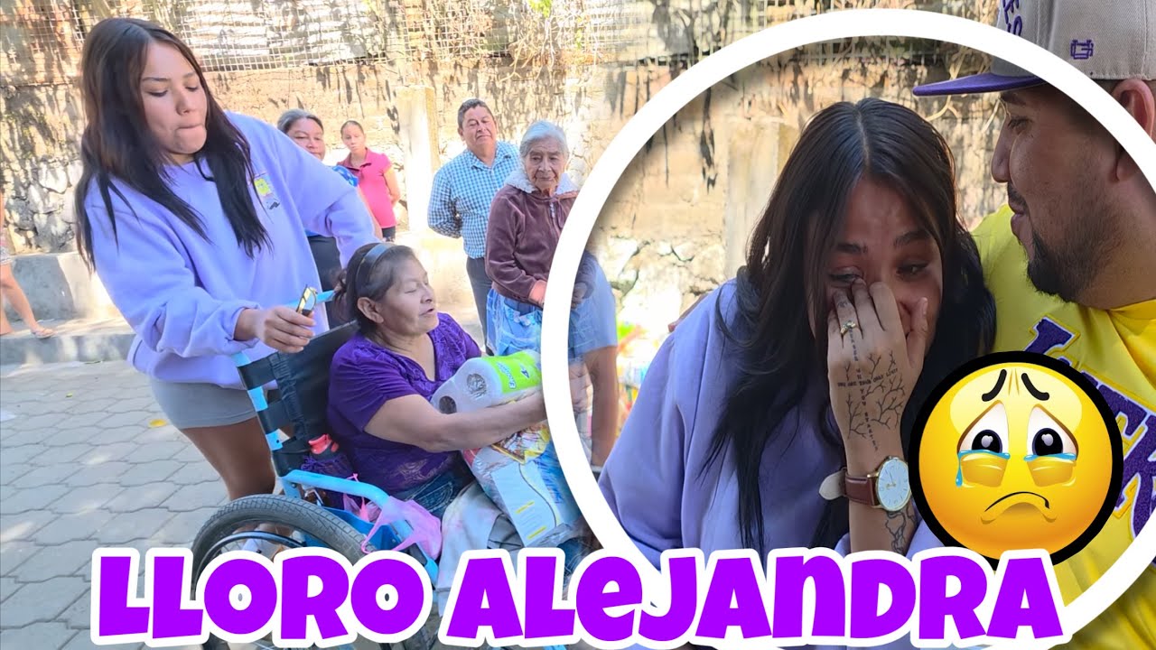 Alejandra Llora💔Por Primera Vez Al Ver La Situación De Esta Abuela  