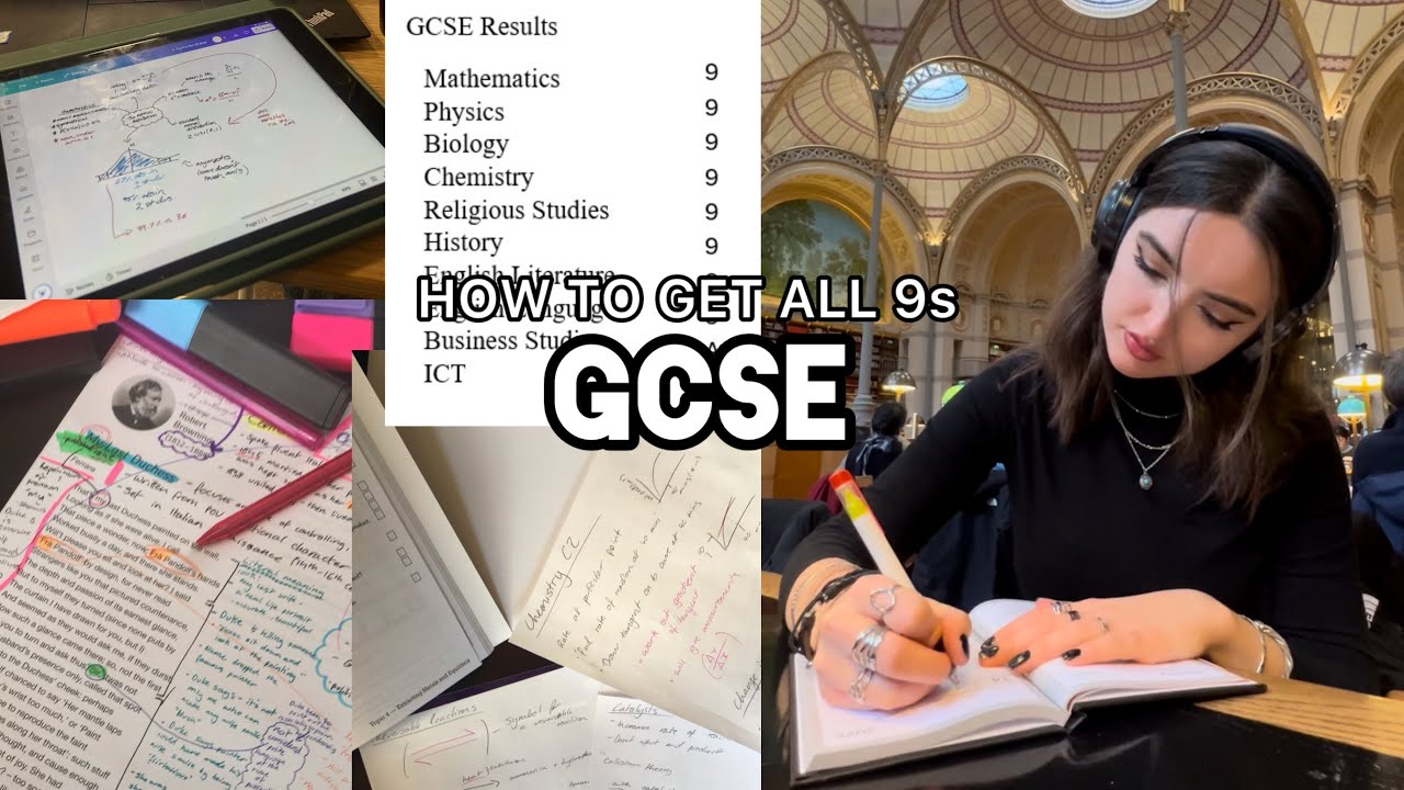 HOW TO GET ALL 9s at GCSE ‼️📚📈