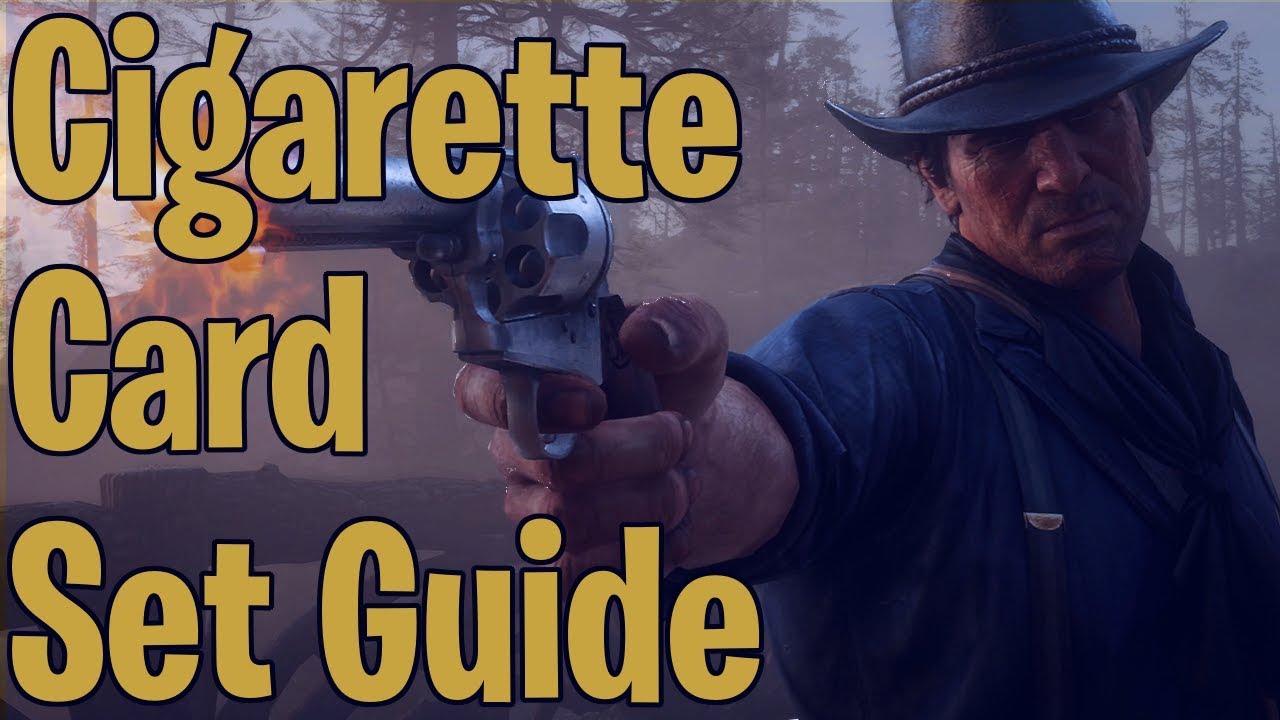 Red Dead Redemption 2 - How To Get All Cigarette Cards!(RDR2 Cigarette Cards Sets! / RDR2 Set Guide)