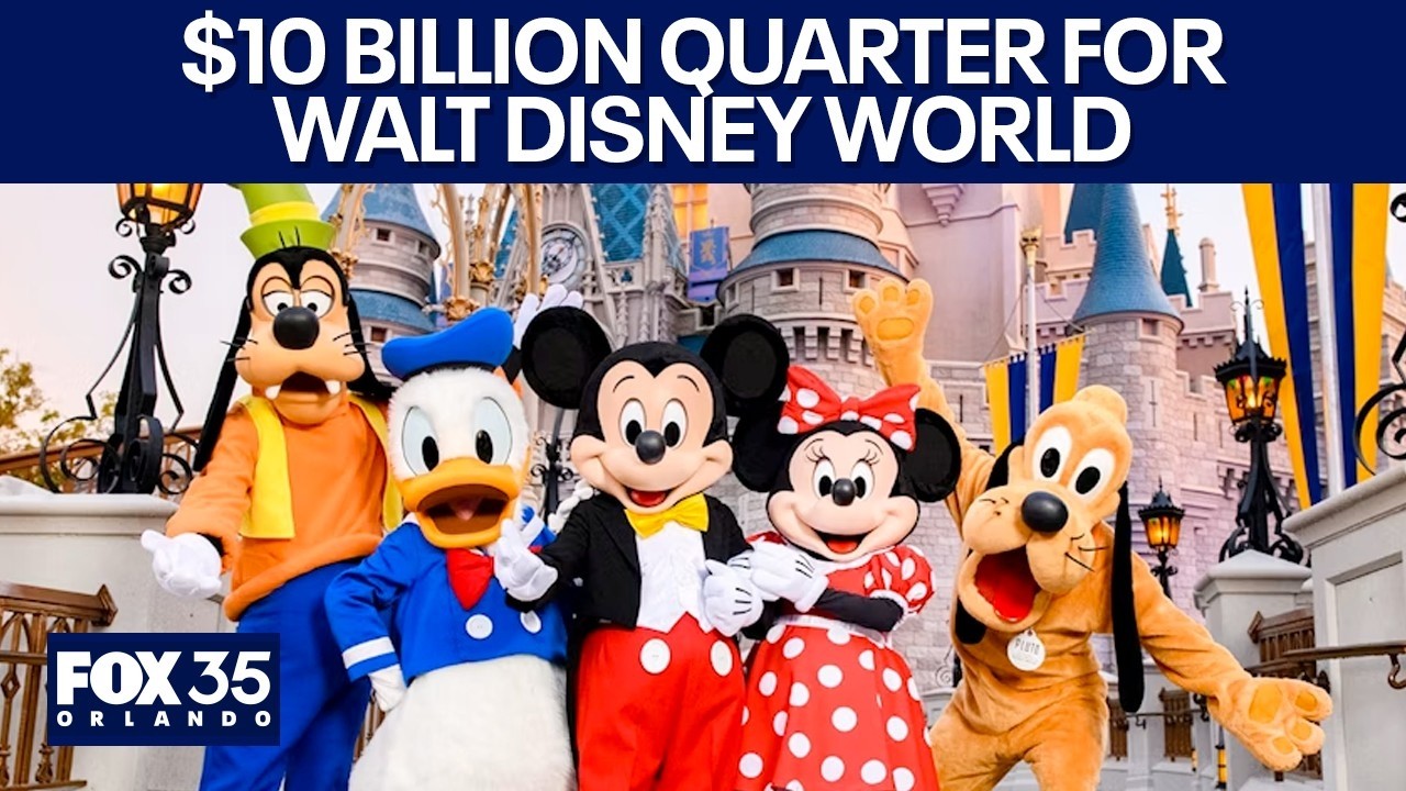 Walt Disney World обеспечил Disney квартальную выручку в 10 миллиардов долларов