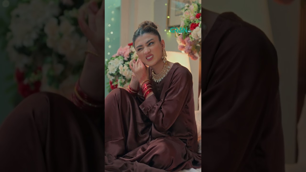 Suhaagraat Bhi Doston Ke Sath Guzar Lo #shorts #mainzameentuaasmaan #pakistanidrama #greentv
