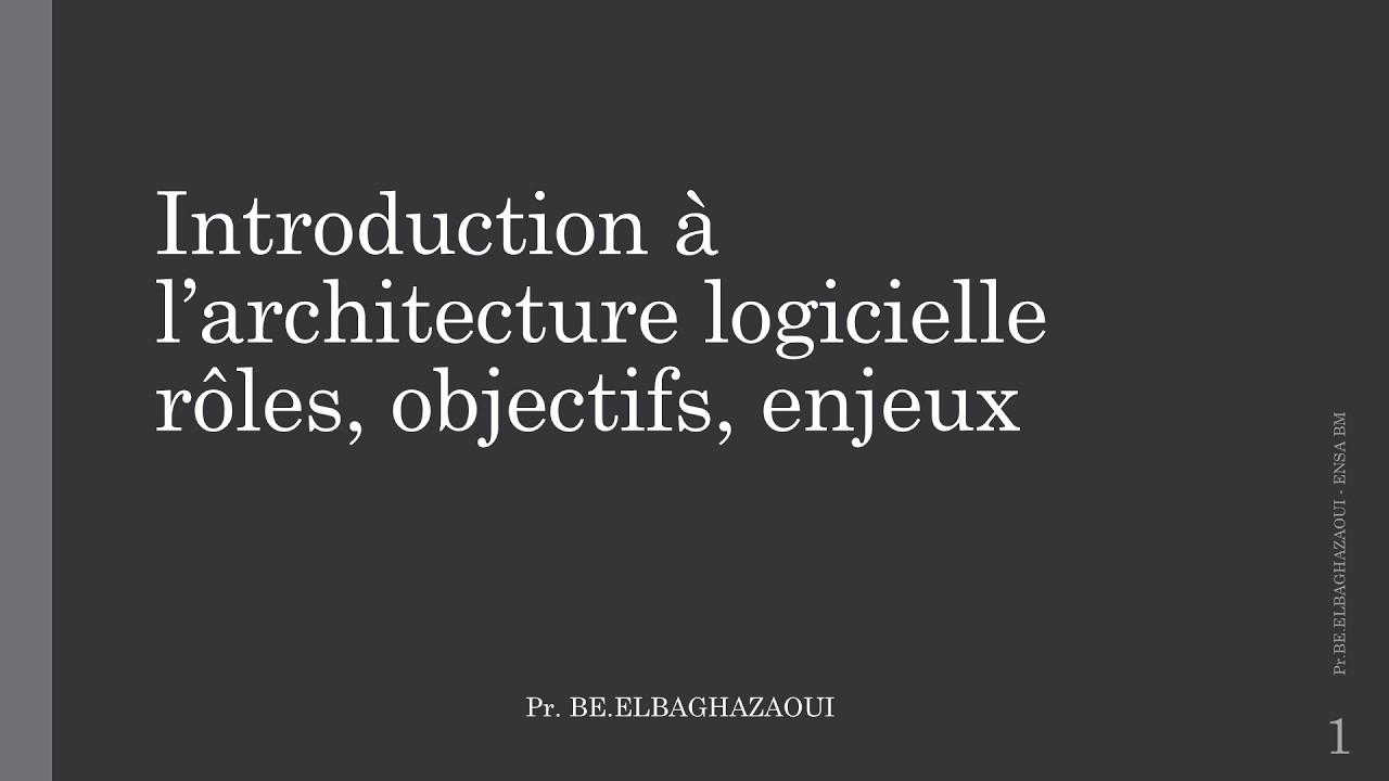 Comprendre l'Architecture Logicielle : La clé du succès dans le développement de logiciels efficaces