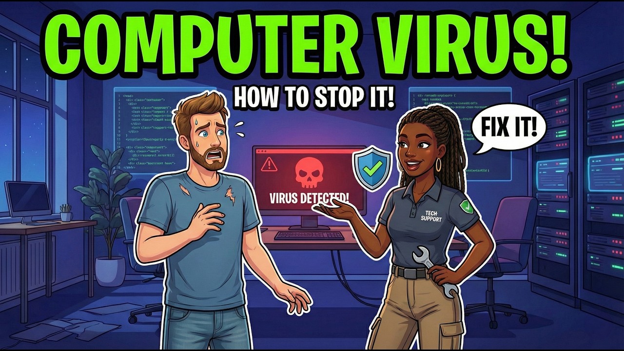 Virus (computer) | Learn English Quickly With Podcast