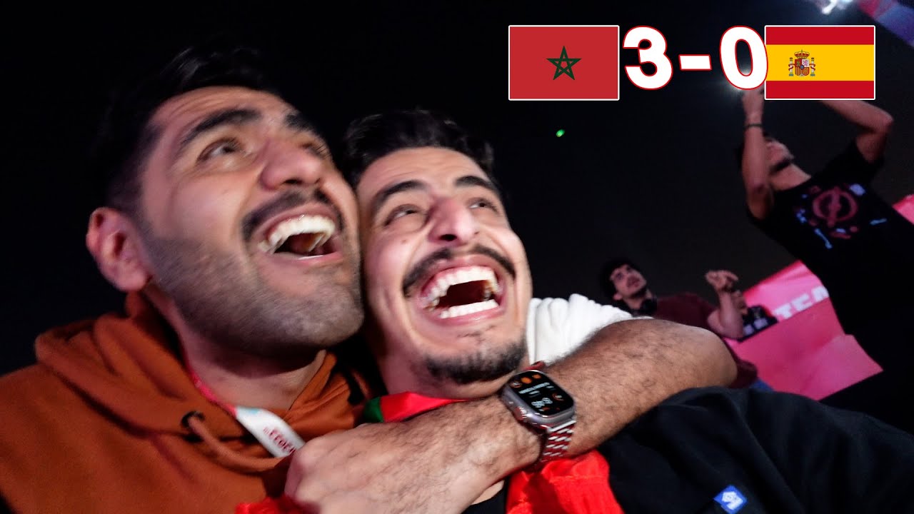 ردة فعلي على ضربات الترجيح 🇲🇦المغرب-اسبانيا🇪🇸 😭🔥