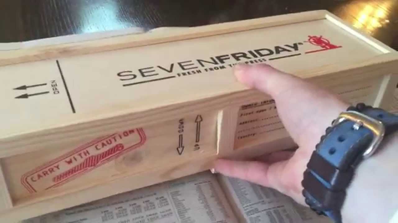 Brand New Sevenfriday M2-2 unboxing