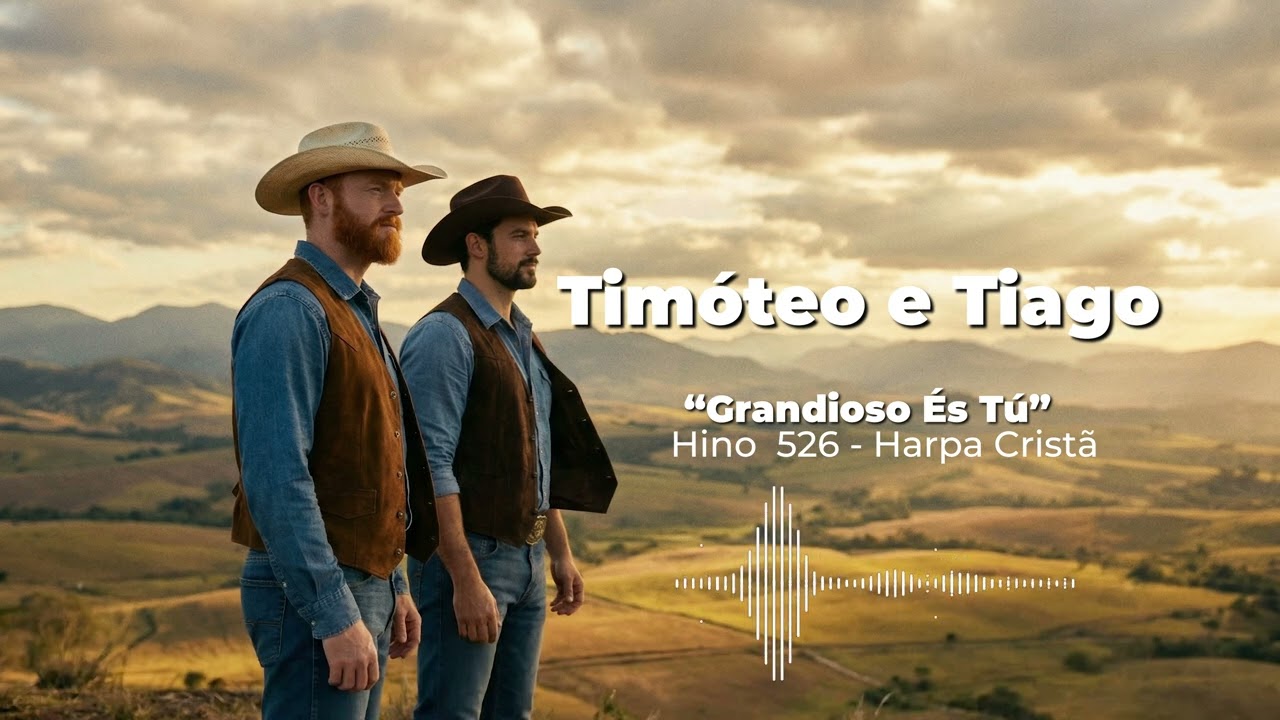 Grandioso És Tu | Timóteo & Tiago (Sertanejo Country Gospel) — Hino Cristão