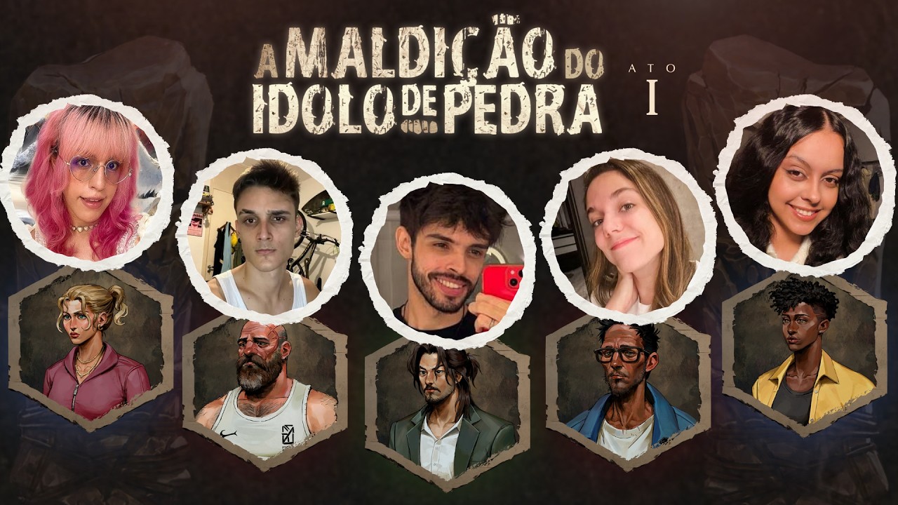 A Maldi&ccedil;&atilde;o do &Iacute;dolo de Pedra - Ato I - Ordem Paranormal RPG II (Playtest Alpha)