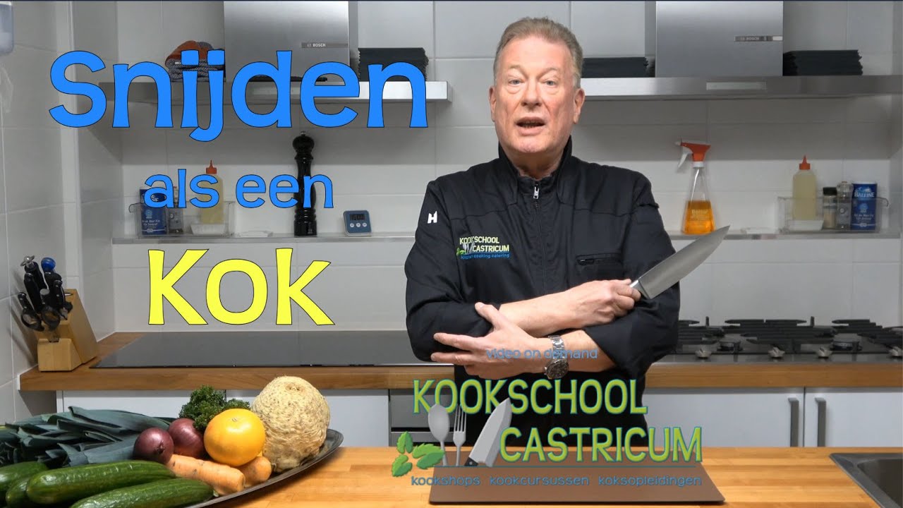 SNIJDEN ALS EEN KOK - DE COMPLETE WORKSHOP (MET SNIJBEGELEIDING)