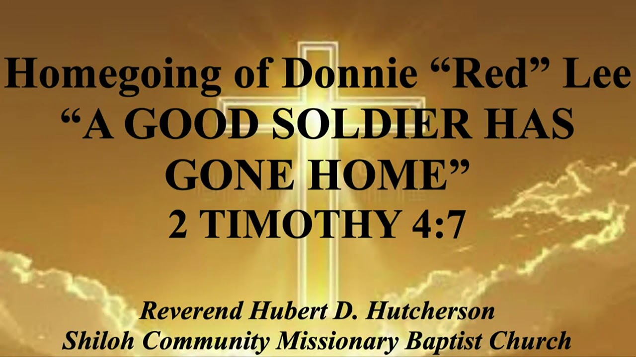 Homegoing of Donnie Red Lee
