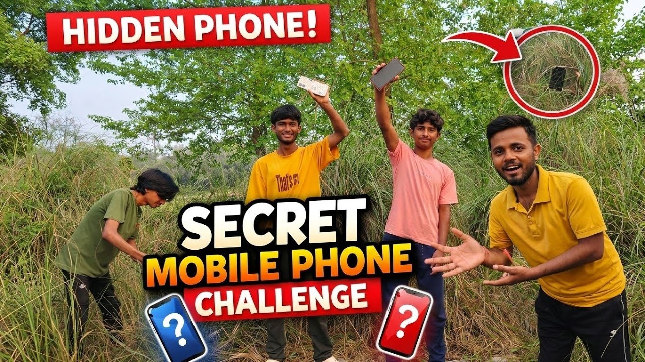 Find The Secret Mobile Challenge & Lose Punishment | छुपी हुई मोबाइल ढूँढो नहीं तो सजा पाओ #viral 