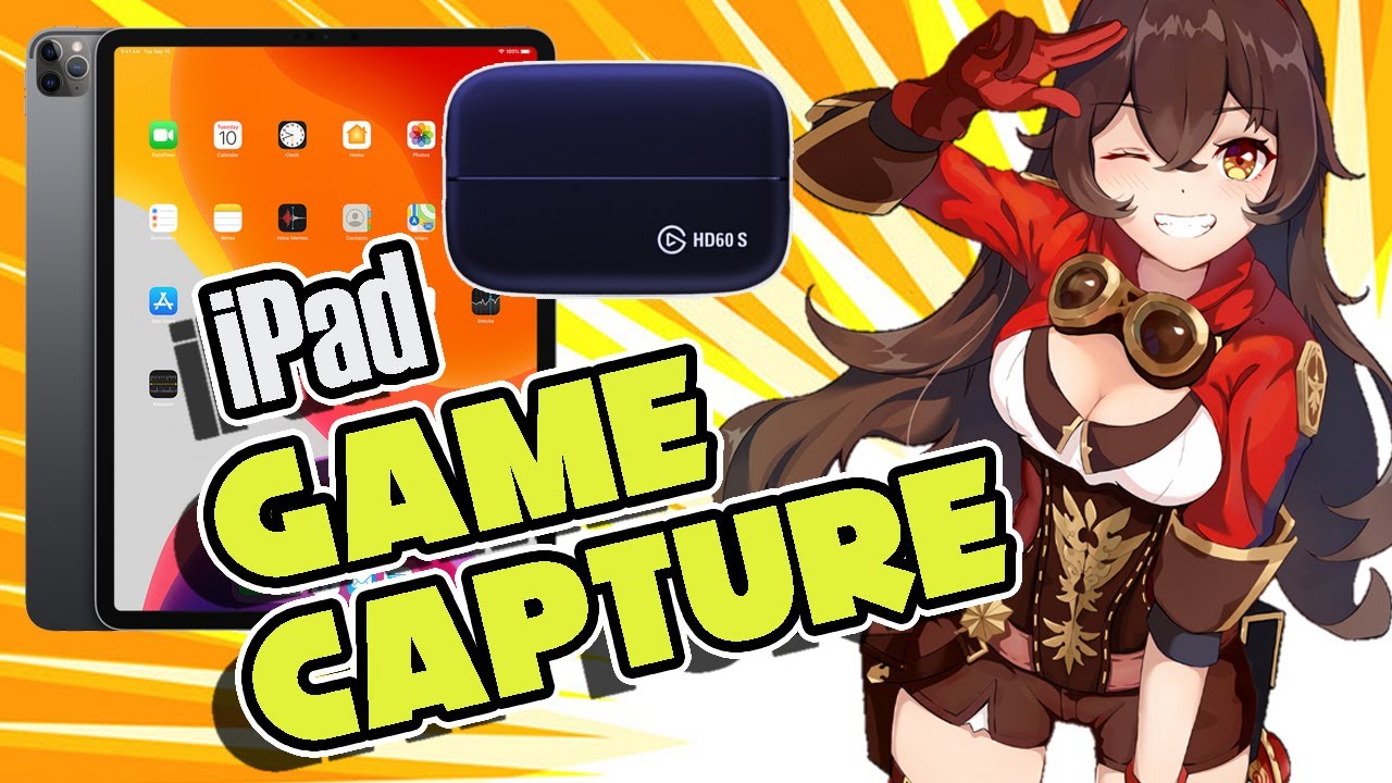 How to record iPad screen with Elgato - Video Game Capture with Elgato HD60 S