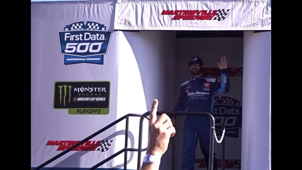 Driver Introductions MARTINSVILLE RACEWAY Oct. 27,2019